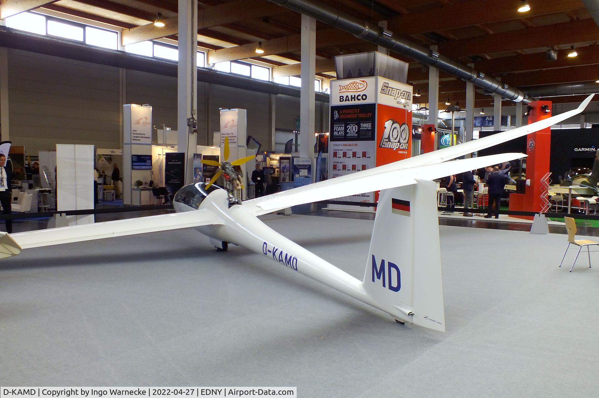 D-KAMD, Schempp-Hirth Arcus T C/N 69, Schempp-Hirth Arcus T at the AERO 2022, Friedrichshafen