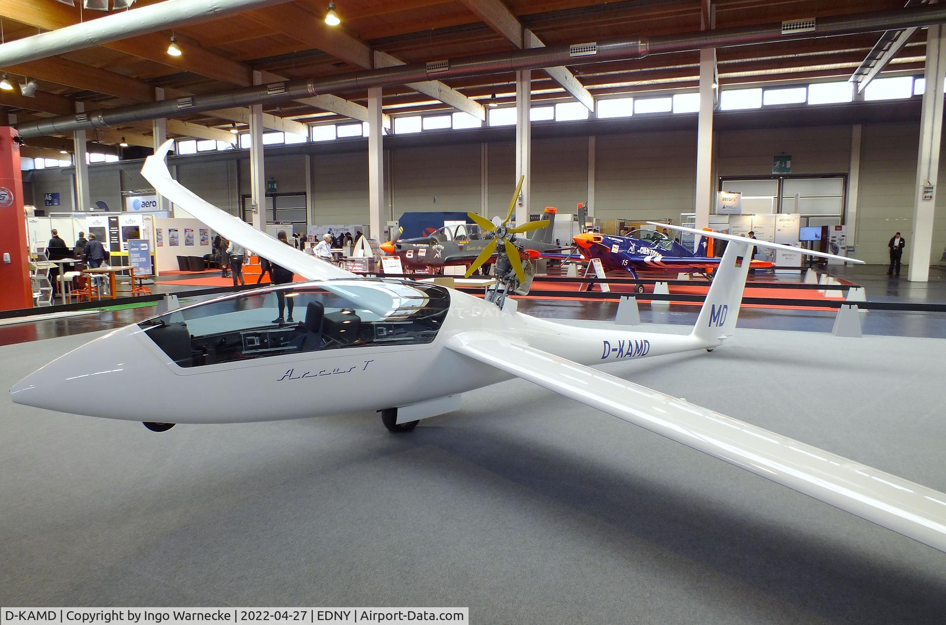 D-KAMD, Schempp-Hirth Arcus T C/N 69, Schempp-Hirth Arcus T at the AERO 2022, Friedrichshafen