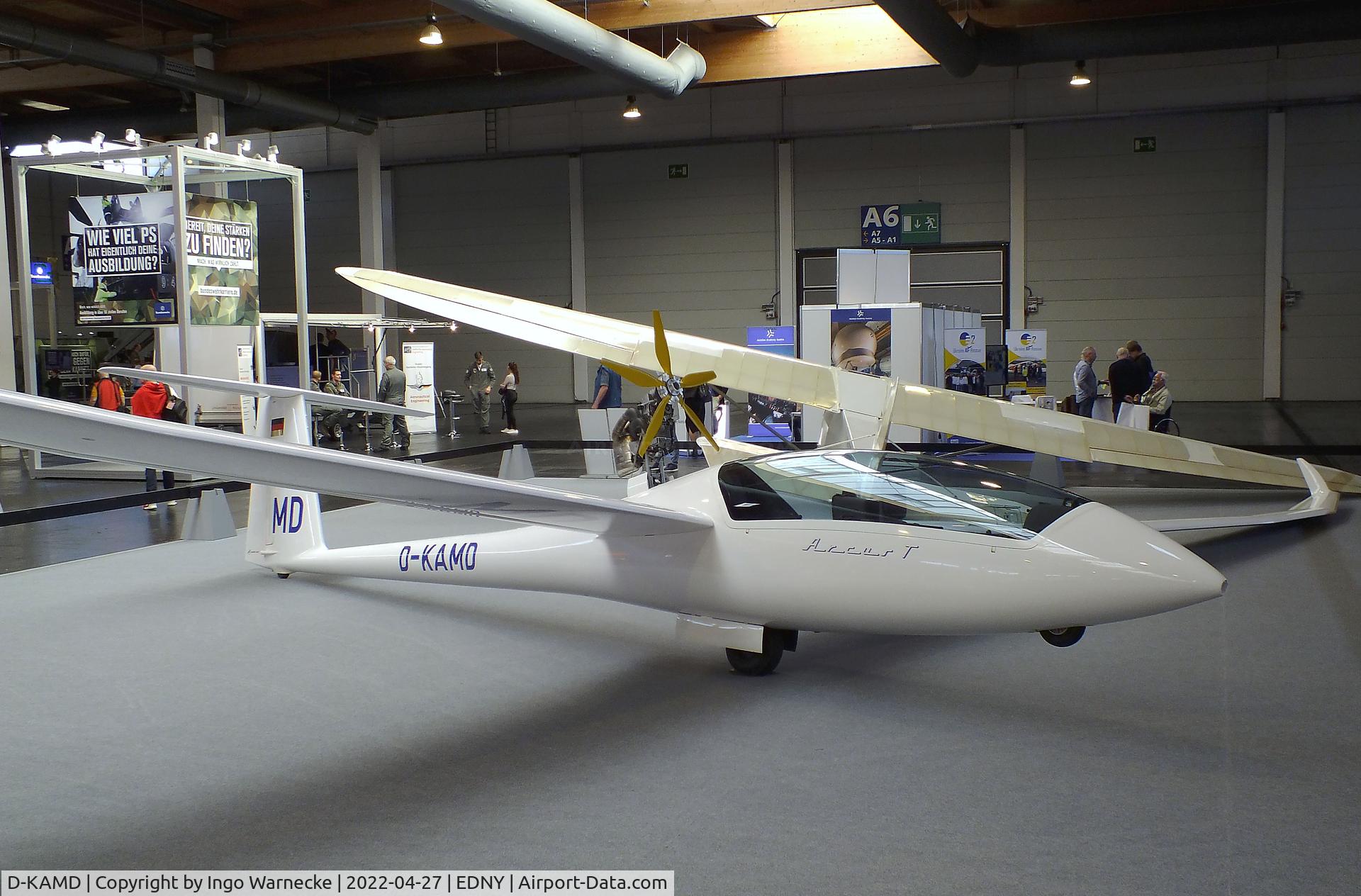 D-KAMD, Schempp-Hirth Arcus T C/N 69, Schempp-Hirth Arcus T at the AERO 2022, Friedrichshafen