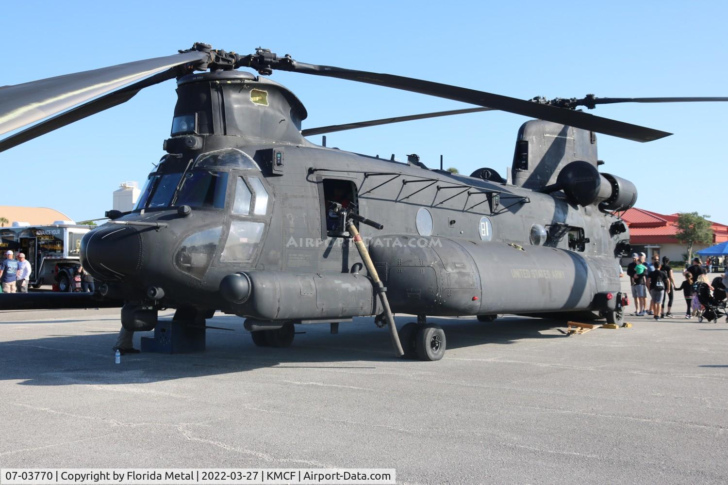 07-03770, Boeing MH-47G Chinook C/N M3770, MacDill Airfest 2022