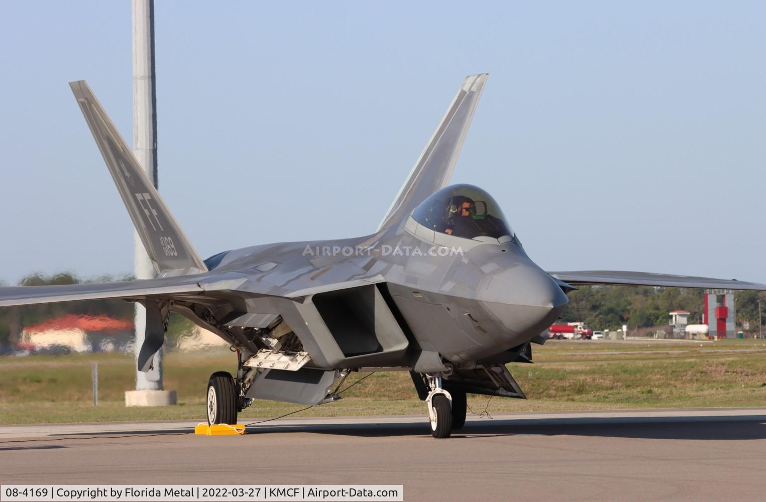 08-4169, 2008 Lockheed Martin F-22A Raptor C/N 645-4169, MacDill Airfest 2022