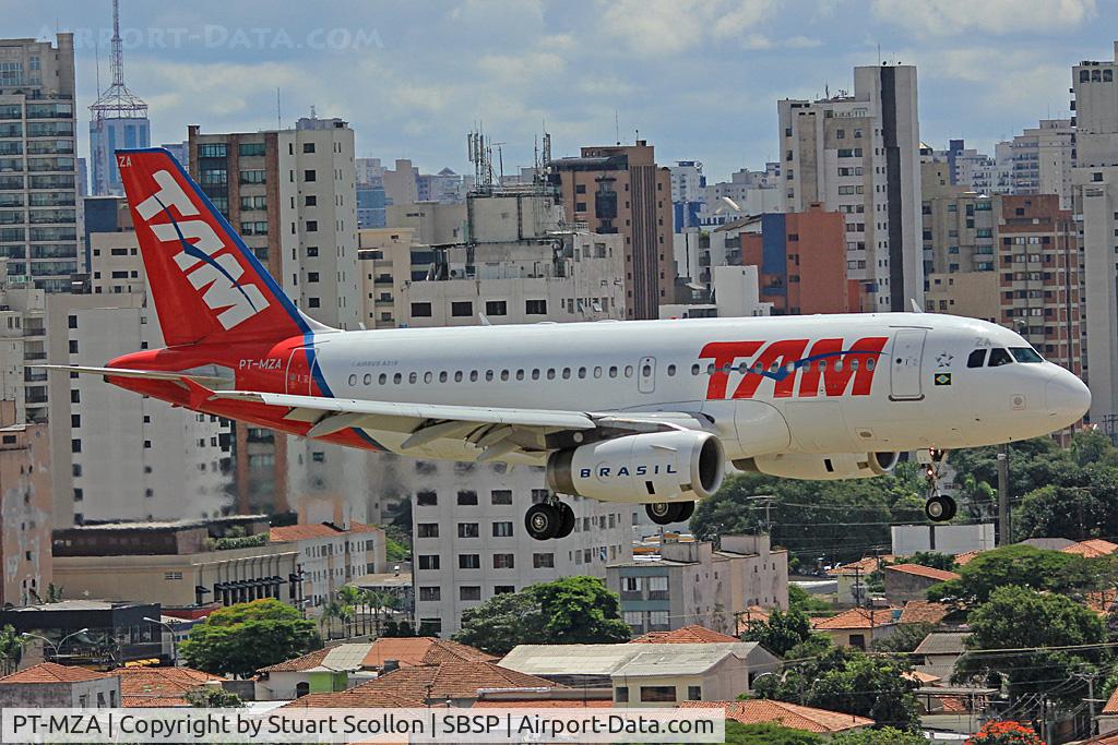 PT-MZA, 1999 Airbus A319-132 C/N 0976, TAM CGH