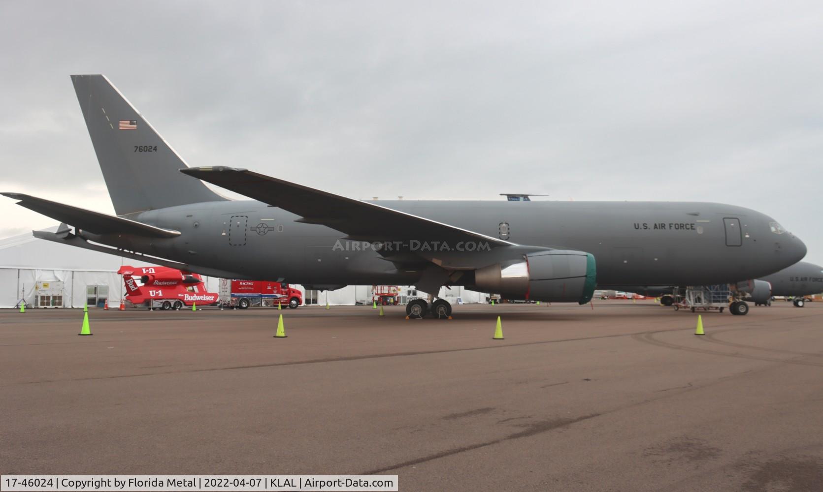 17-46024, 2018 Boeing KC-46A Pegasus C/N 34121/1129/VH024, Sun N fun 2022