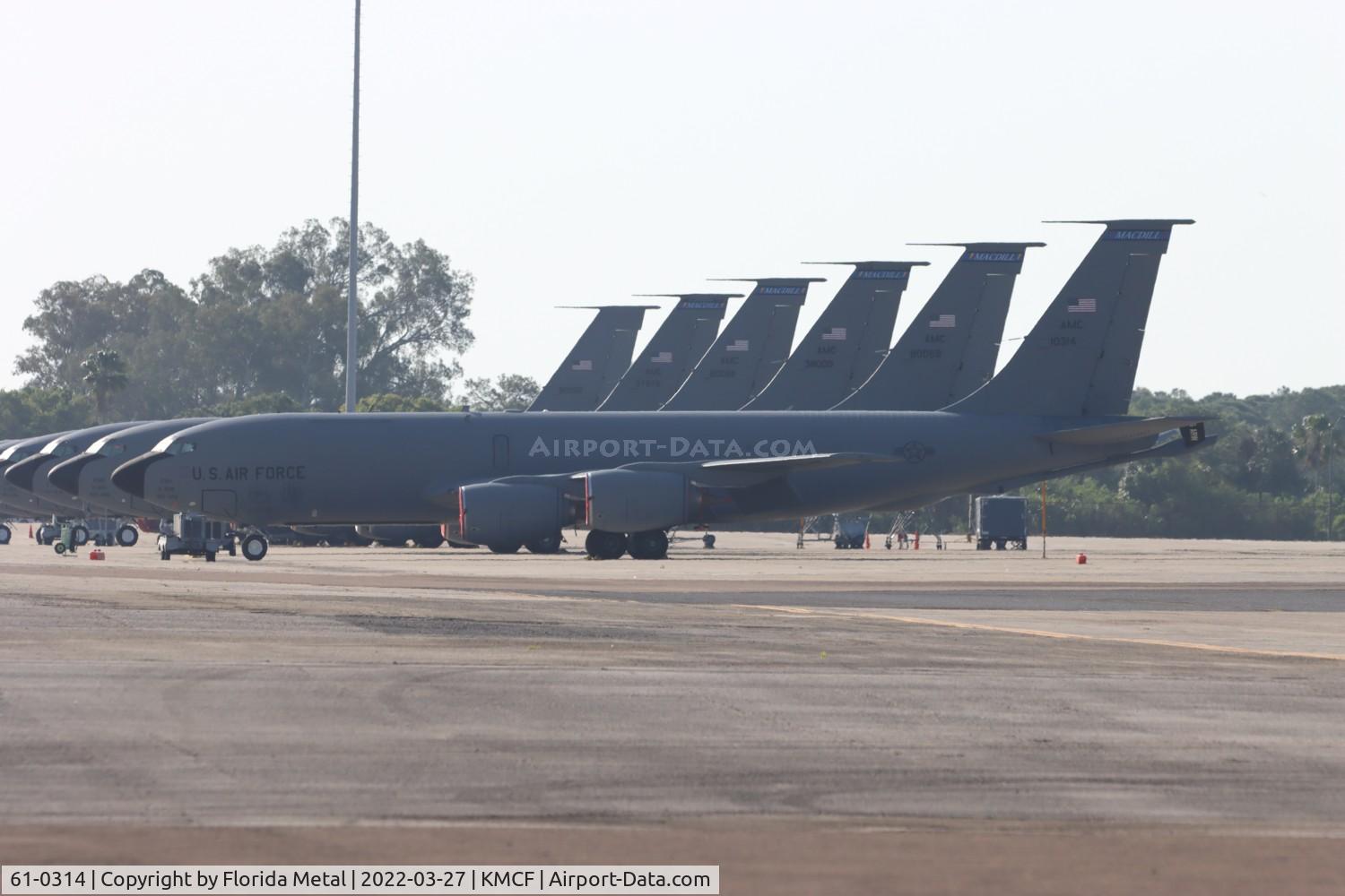 61-0314, 1961 Boeing KC-135R Stratotanker C/N 18221, MacDill Airfest 2022