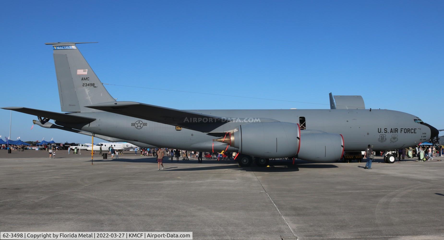 62-3498, 1963 Boeing KC-135R Stratotanker C/N 18481, MacDill Airfest 2022
