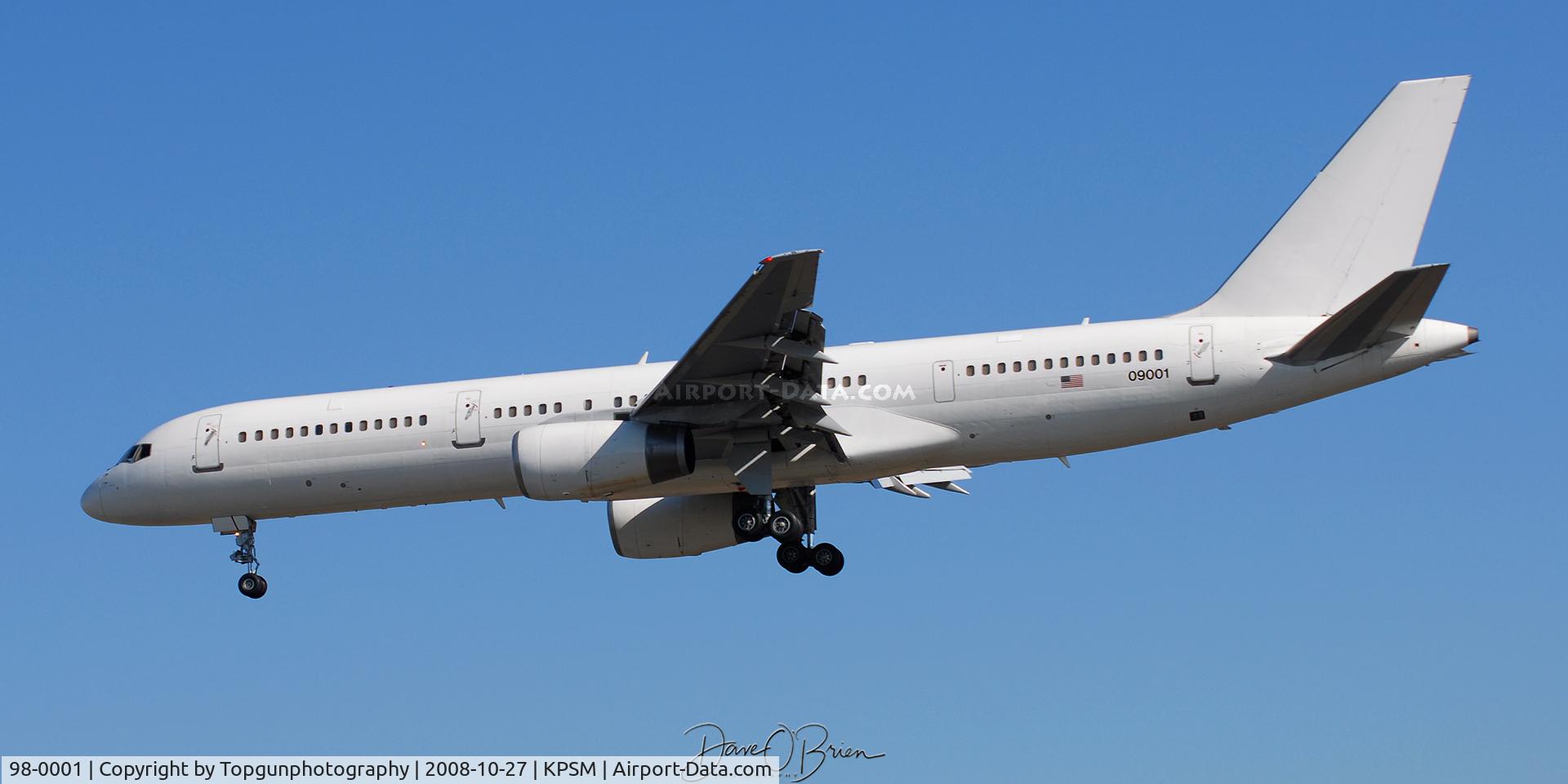 98-0001, 1998 Boeing VC-32A (757-200) C/N 29025, TERROR07 works RW34