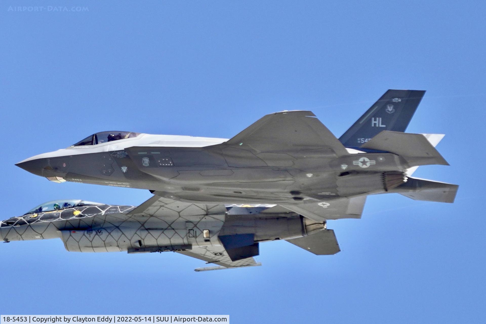 18-5453, 2021 Lockheed Martin F-35A Lighting II C/N AF-281, Major Kristen 