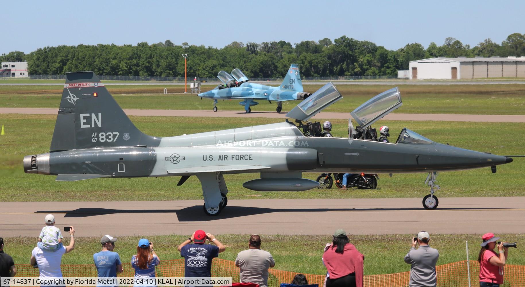 67-14837, 1967 Northrop T-38C Talon C/N T.6033, Sun N Fun 2022