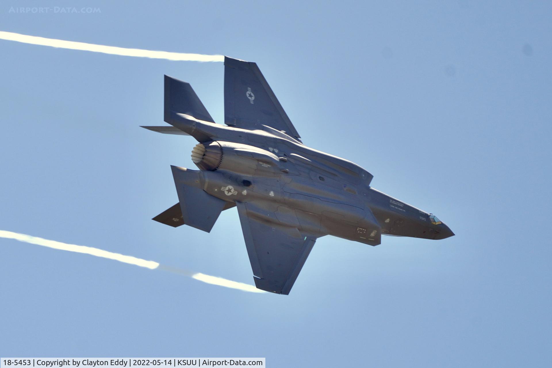 18-5453, 2021 Lockheed Martin F-35A Lighting II C/N AF-281, Major Kristin 