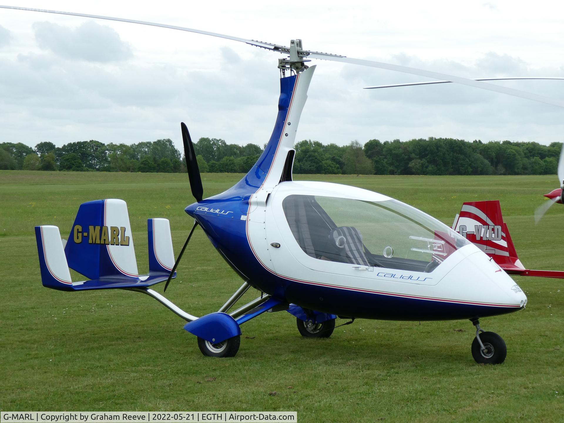 G-MARL, 2016 Rotorsport UK Calidus C/N RSUK/CALS/031, Parked at Old Warden.