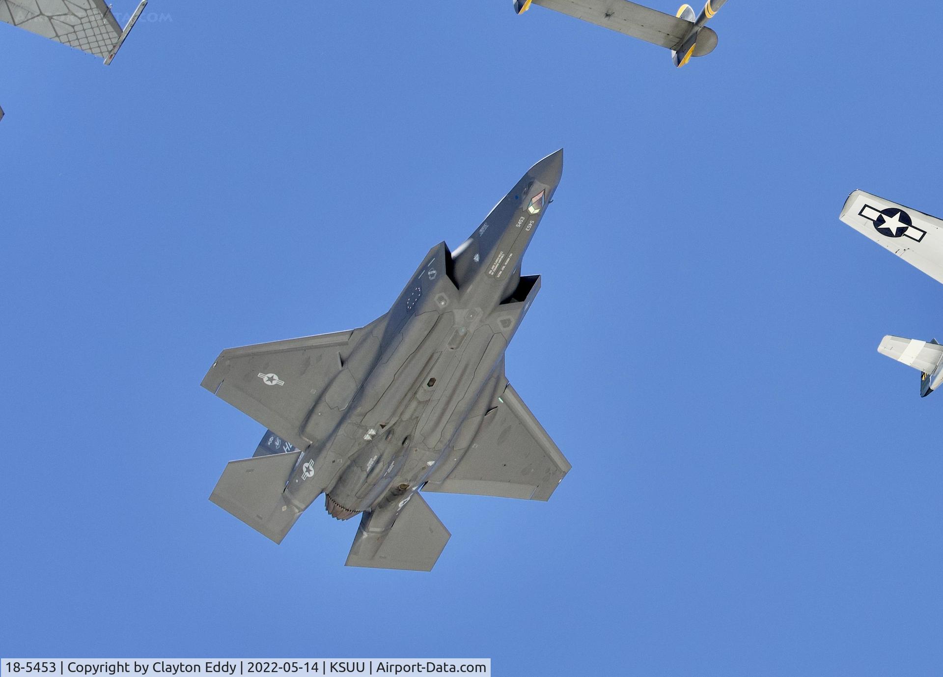 18-5453, 2021 Lockheed Martin F-35A Lighting II C/N AF-281, Major Kristin 
