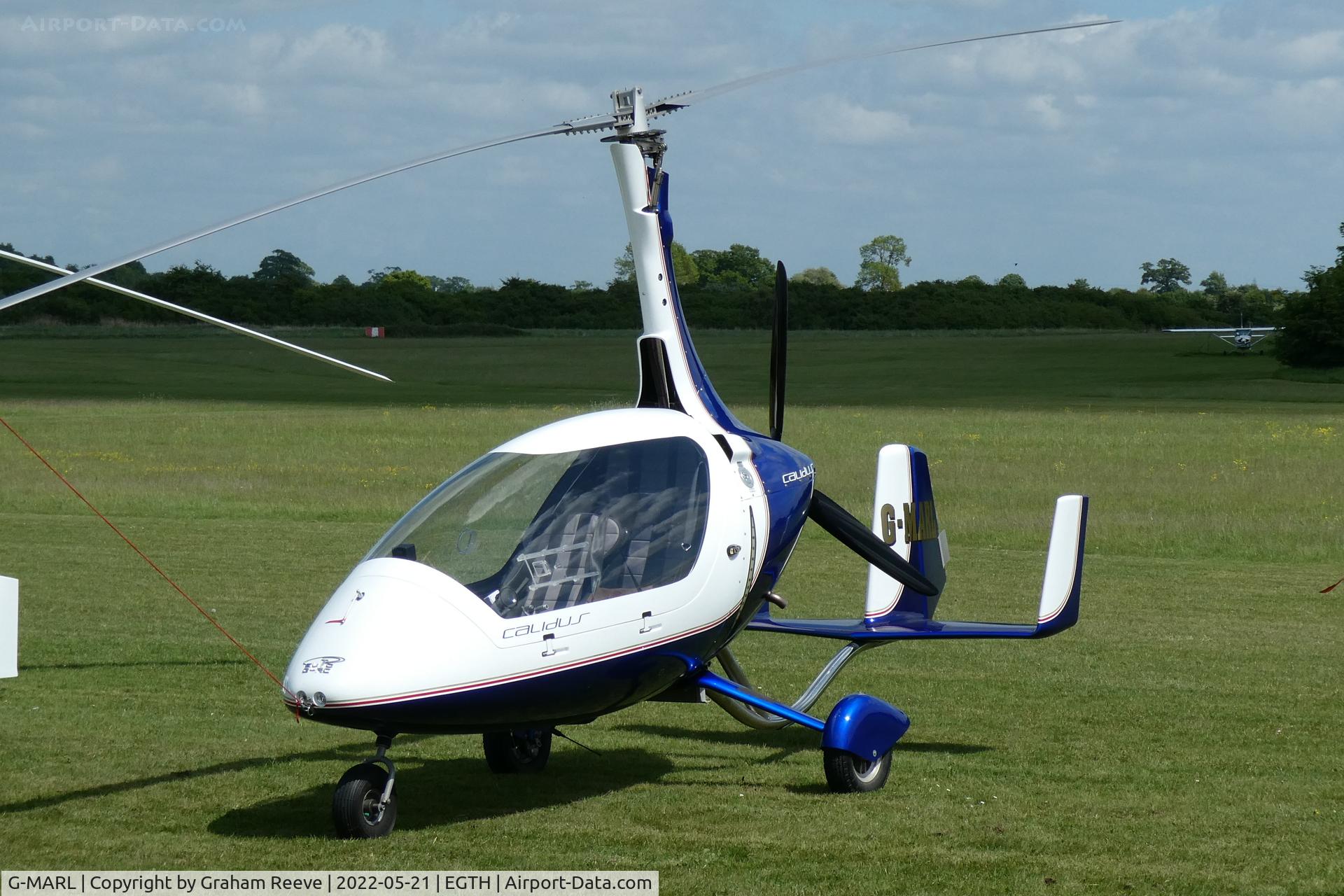 G-MARL, 2016 Rotorsport UK Calidus C/N RSUK/CALS/031, Parked at Old Warden.