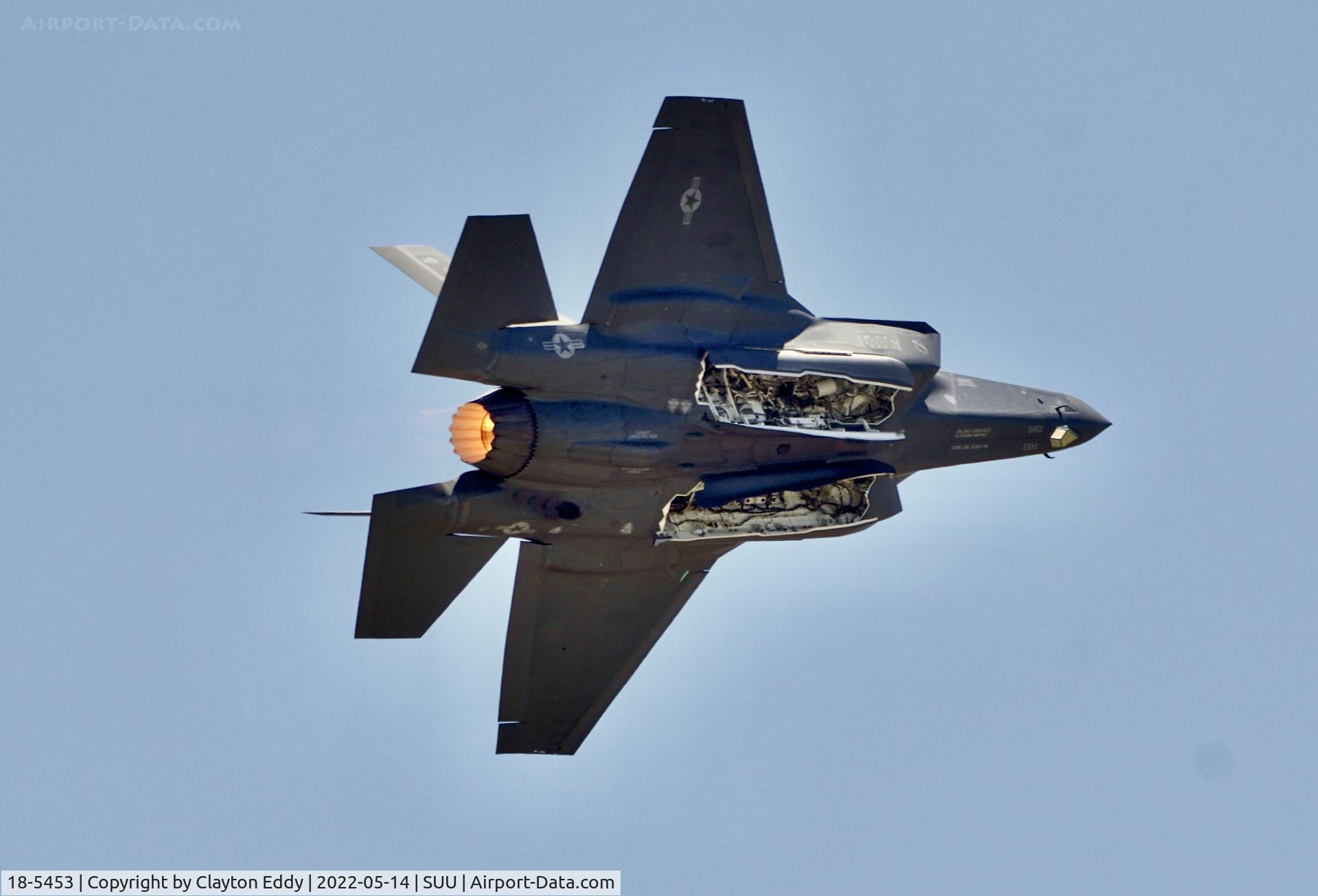 18-5453, 2021 Lockheed Martin F-35A Lighting II C/N AF-281, Major Kristin 
