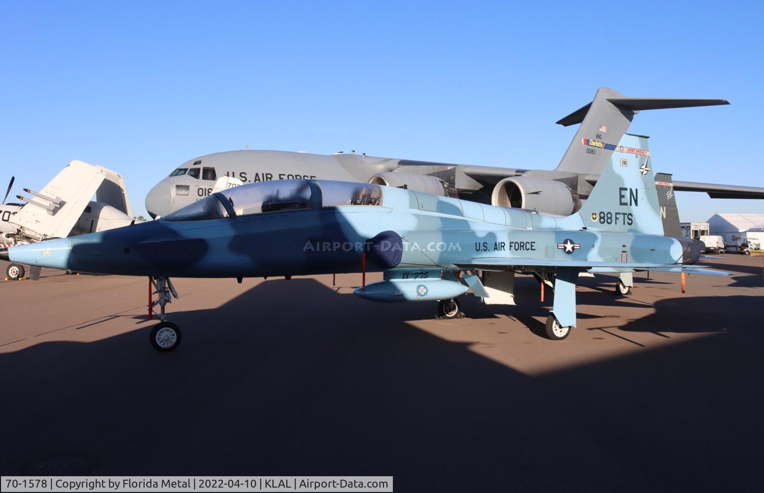 70-1578, 1970 Northrop T-38C Talon C/N T6268, Sun N Fun 2022
