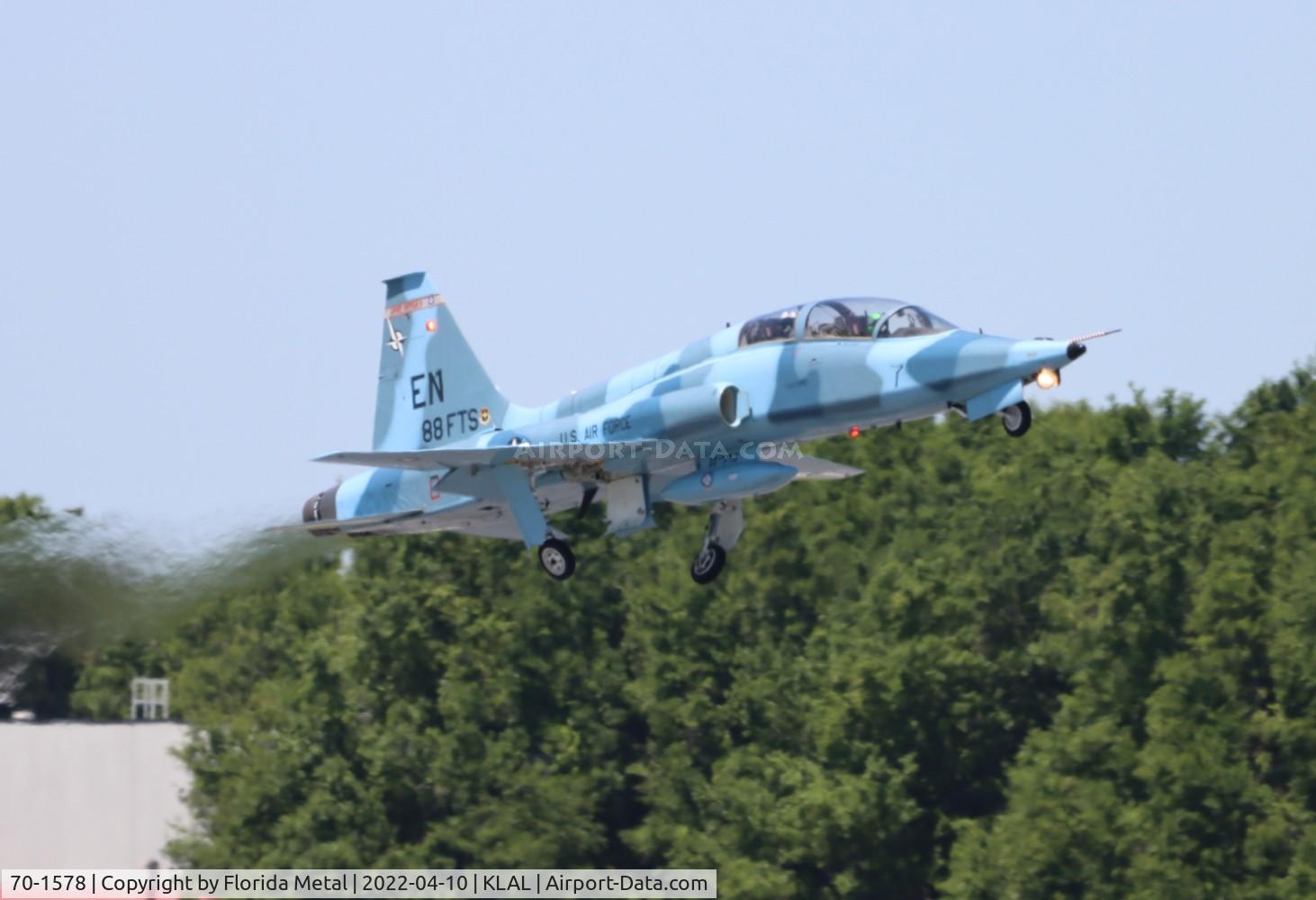 70-1578, 1970 Northrop T-38C Talon C/N T6268, Sun N fun 2022