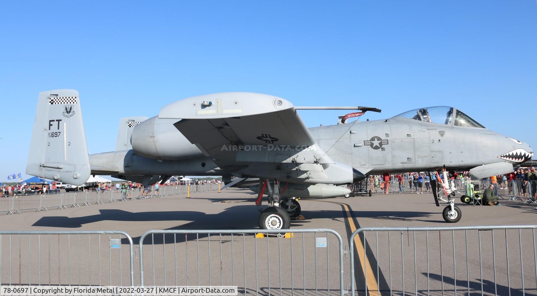 78-0697, 1978 Fairchild Republic A-10C Thunderbolt II C/N 317, MacDill Airfest 2022