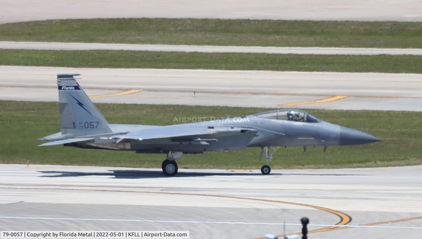 79-0057, McDonnell Douglas F-15C Eagle C/N 0602/C126, FLL 2022