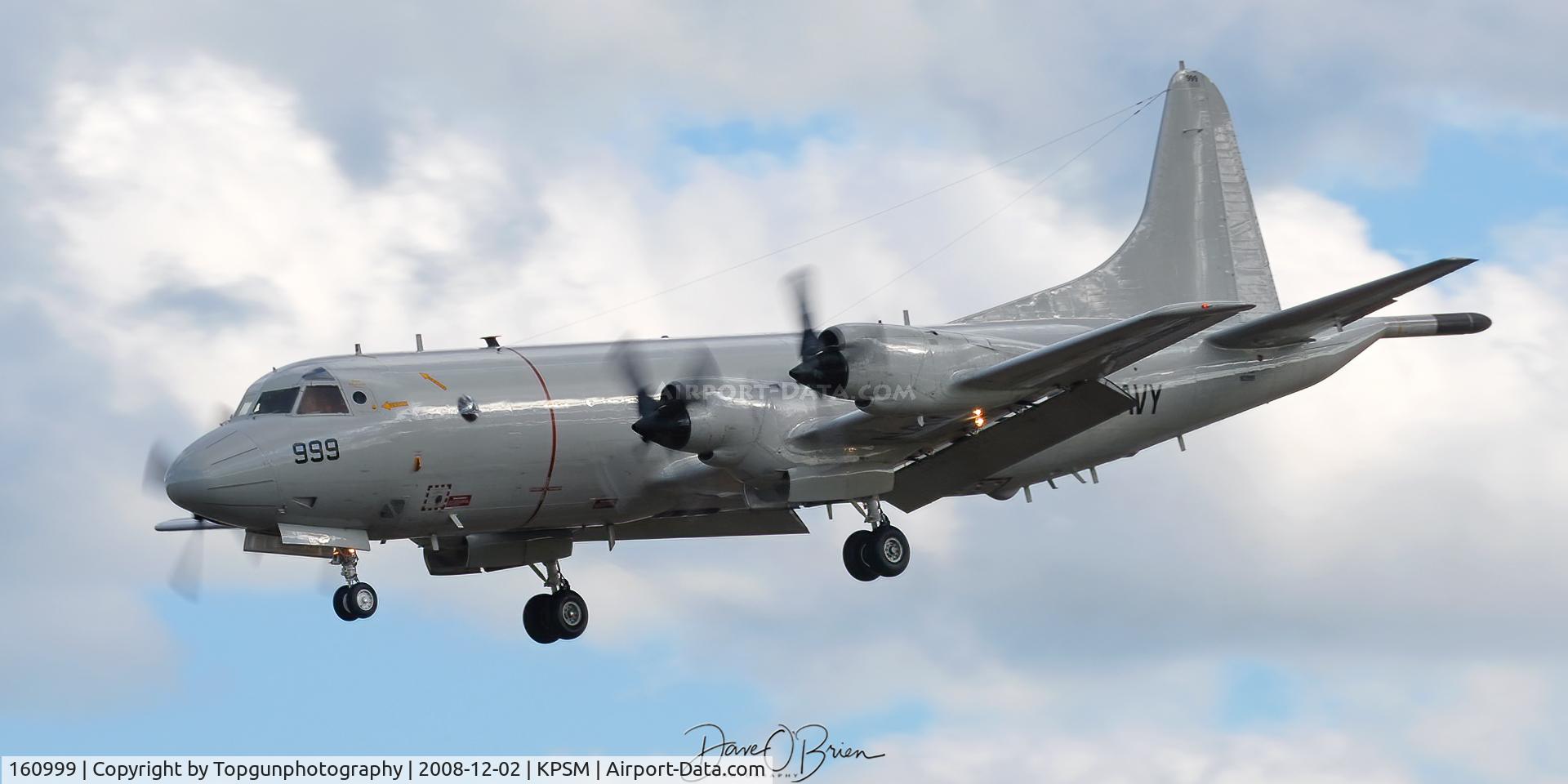 160999, 1979 Lockheed P-3C Orion C/N 285A-5680, P-3 Orion out of NAS Brunswick stops in