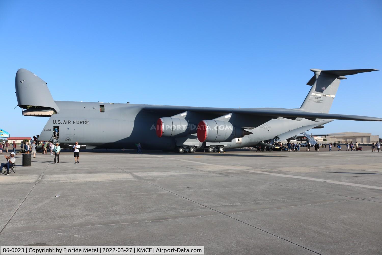 86-0023, 1986 Lockheed C-5M Super Galaxy C/N 500-109, MacDill Airfest 2022