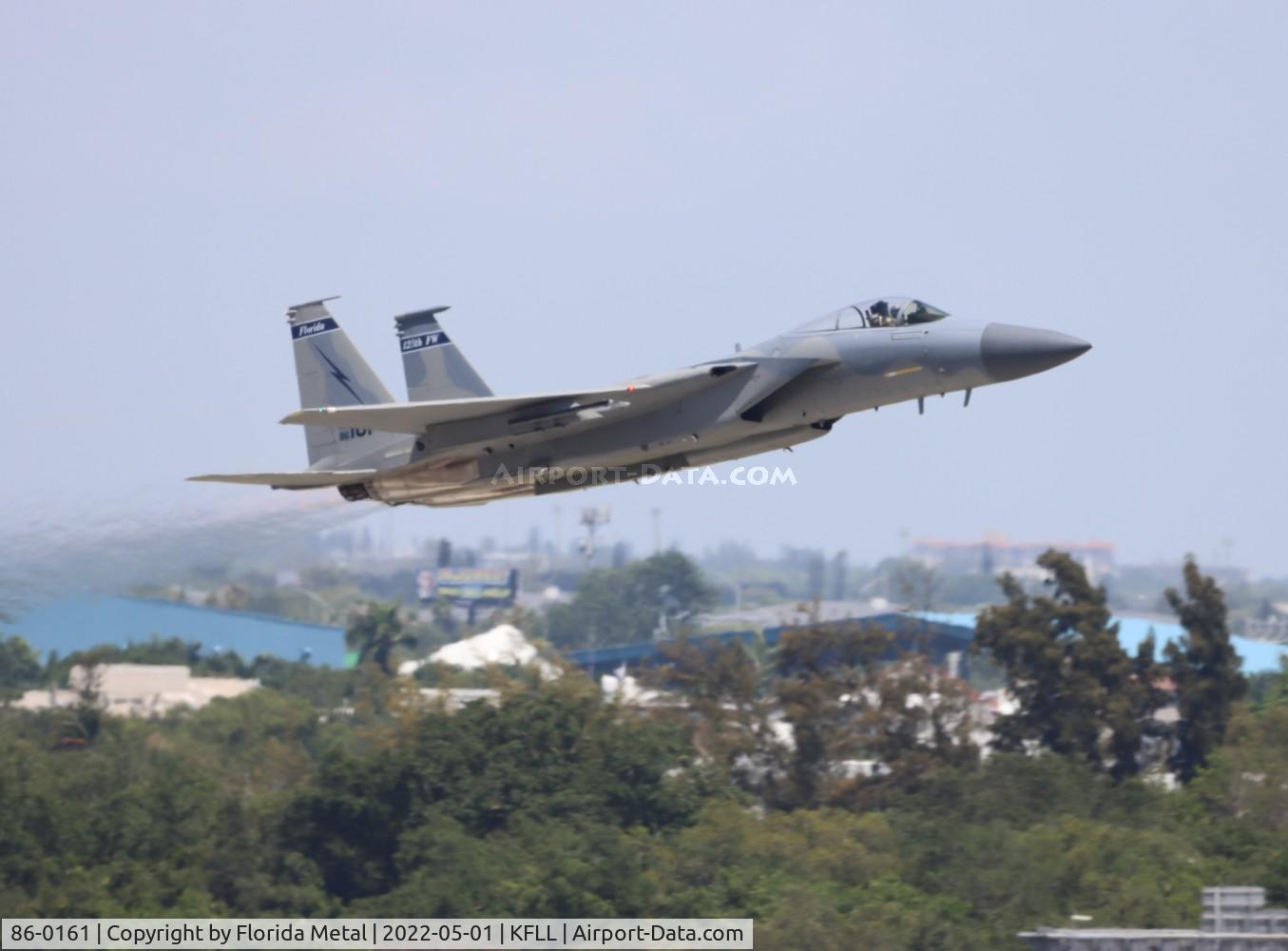 86-0161, 1986 McDonnell Douglas F-15C Eagle C/N 1008/C389, FLL 2022