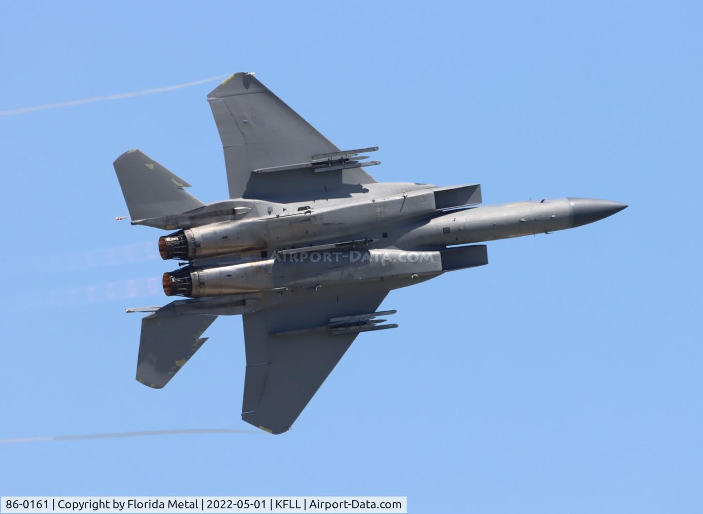 86-0161, 1986 McDonnell Douglas F-15C Eagle C/N 1008/C389, FLL 2022