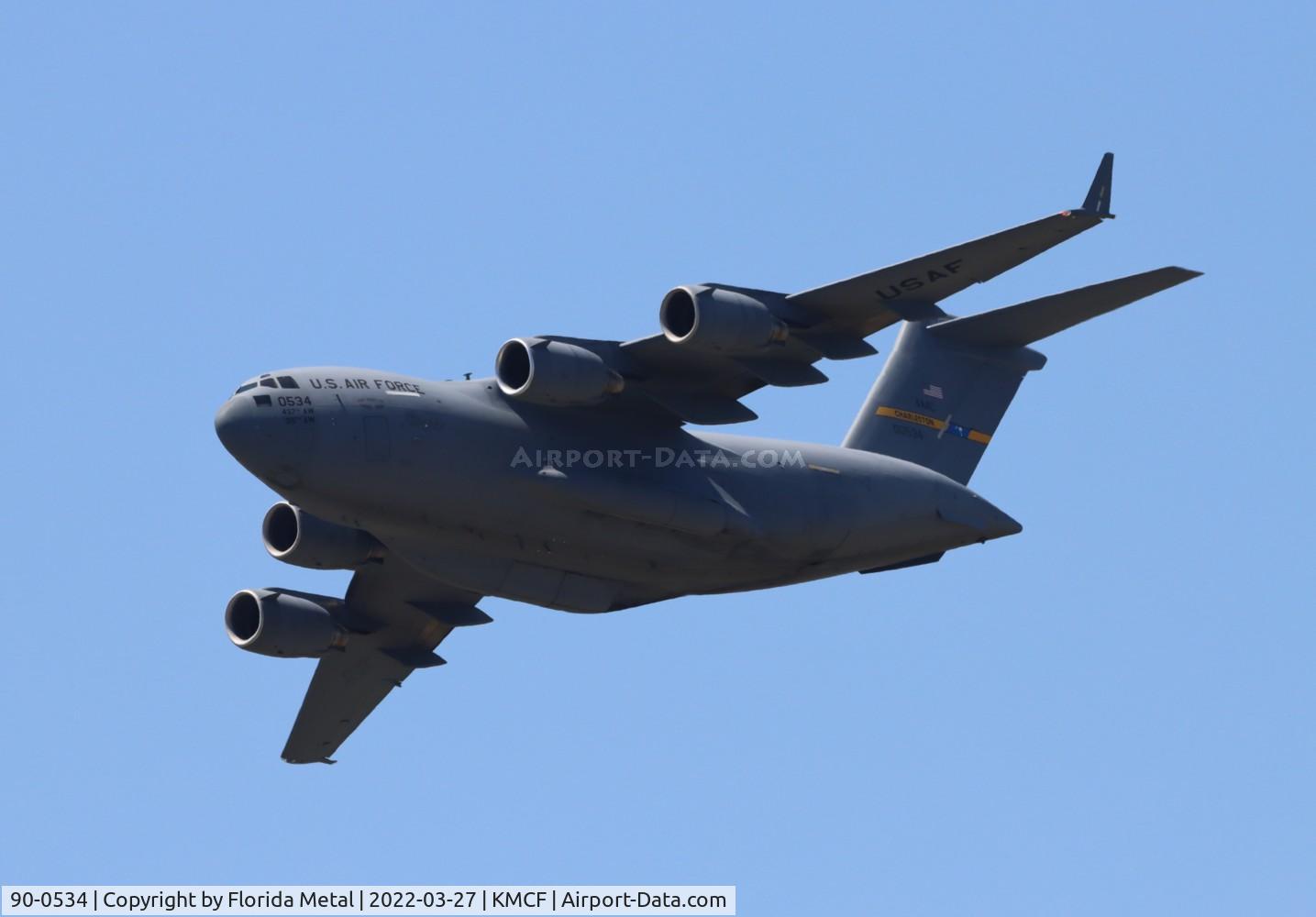 90-0534, 1990 McDonnell Douglas C-17A Globemaster III C/N P-9, MacDill Airfest 2022
