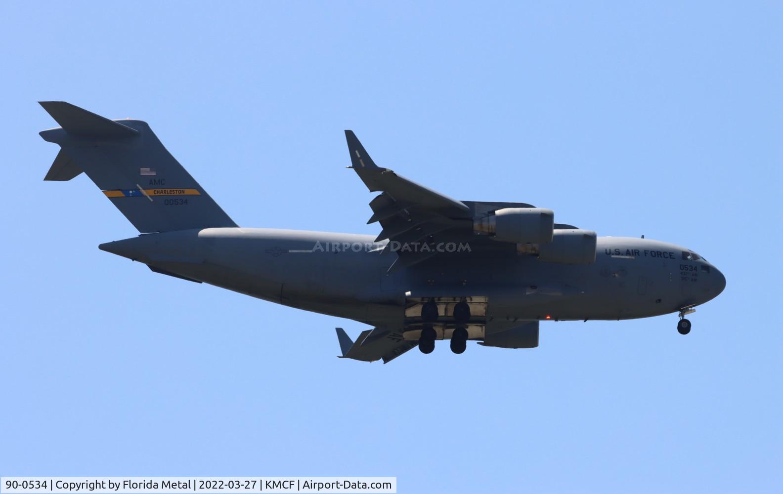 90-0534, 1990 McDonnell Douglas C-17A Globemaster III C/N P-9, MacDill Airfest 2022