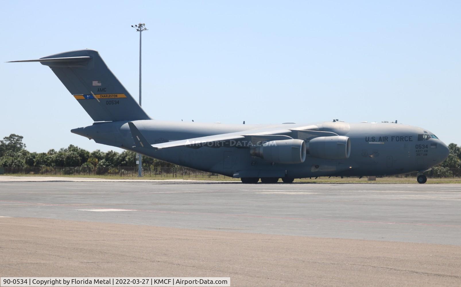 90-0534, 1990 McDonnell Douglas C-17A Globemaster III C/N P-9, MacDill Airfest 2022