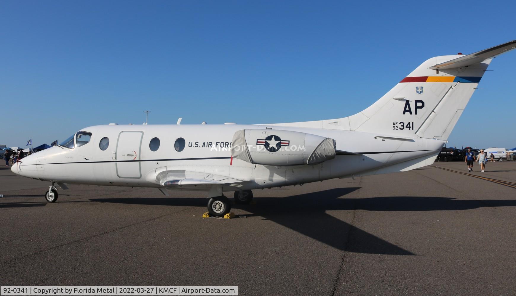 92-0341, 1992 Beechcraft T-1A Jayhawk C/N TT-55, MacDill Airfest 2022