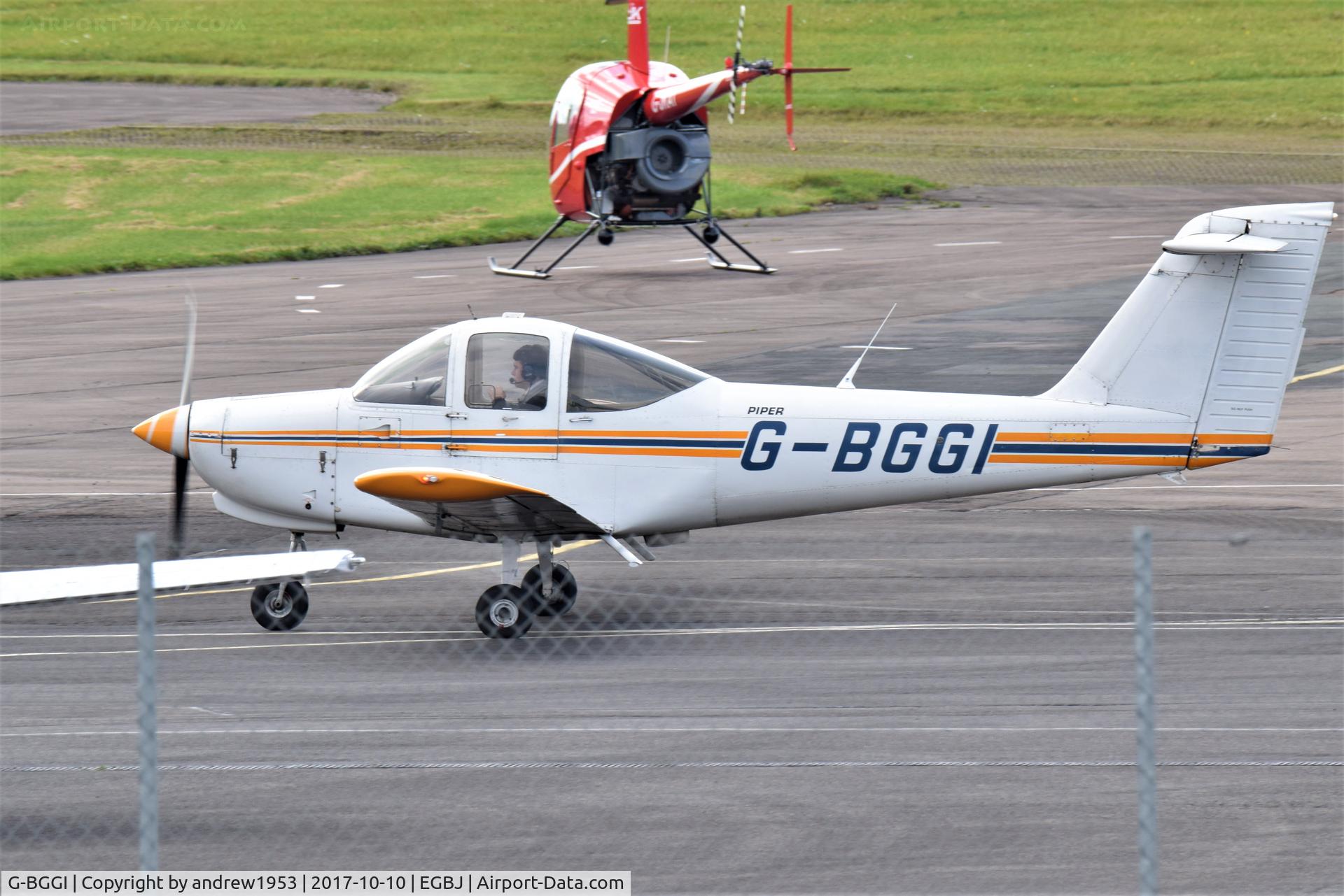 G-BGGI, 1978 Piper PA-38-112 Tomahawk Tomahawk C/N 38-79A0165, G-BGGI at Gloucestershire Airport.