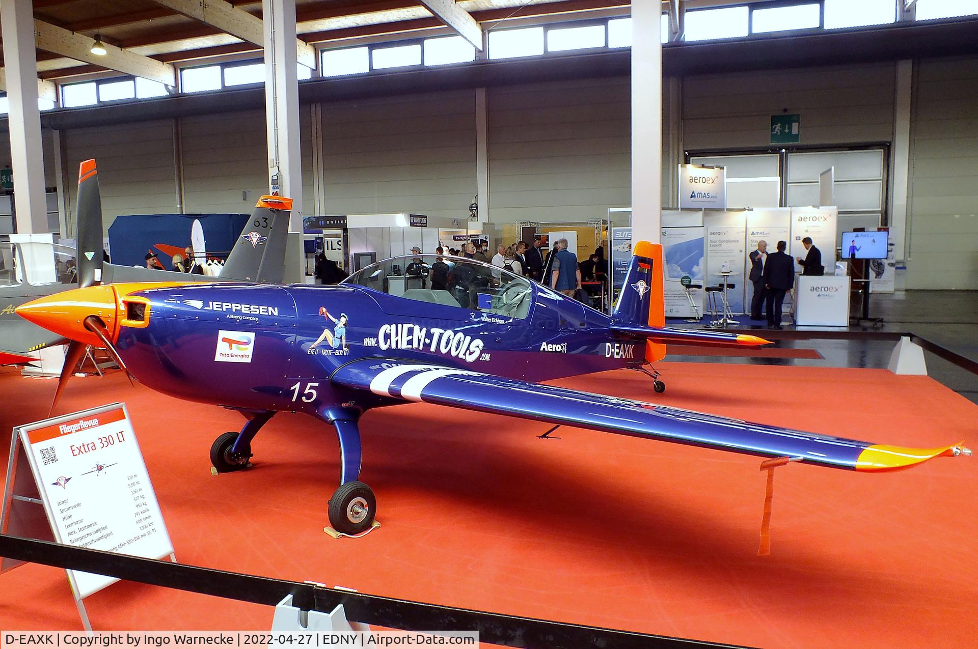 D-EAXK, Extra EA-330LT C/N LT019, Extra EA-330LT at the AERO 2022, Friedrichshafen