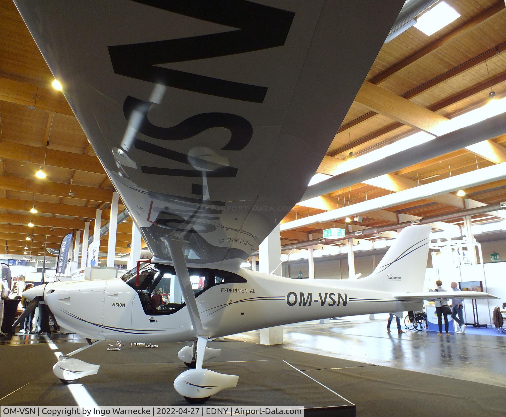 OM-VSN, 2020 Aeropro Vision C/N 00219, Aeropro Vision at the AERO 2022, Friedrichshafen