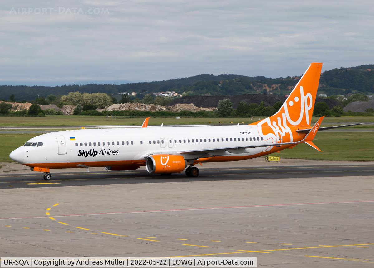UR-SQA, 2013 Boeing 737-8H6 C/N 40150, Arrived for Corendon from Rhodes.