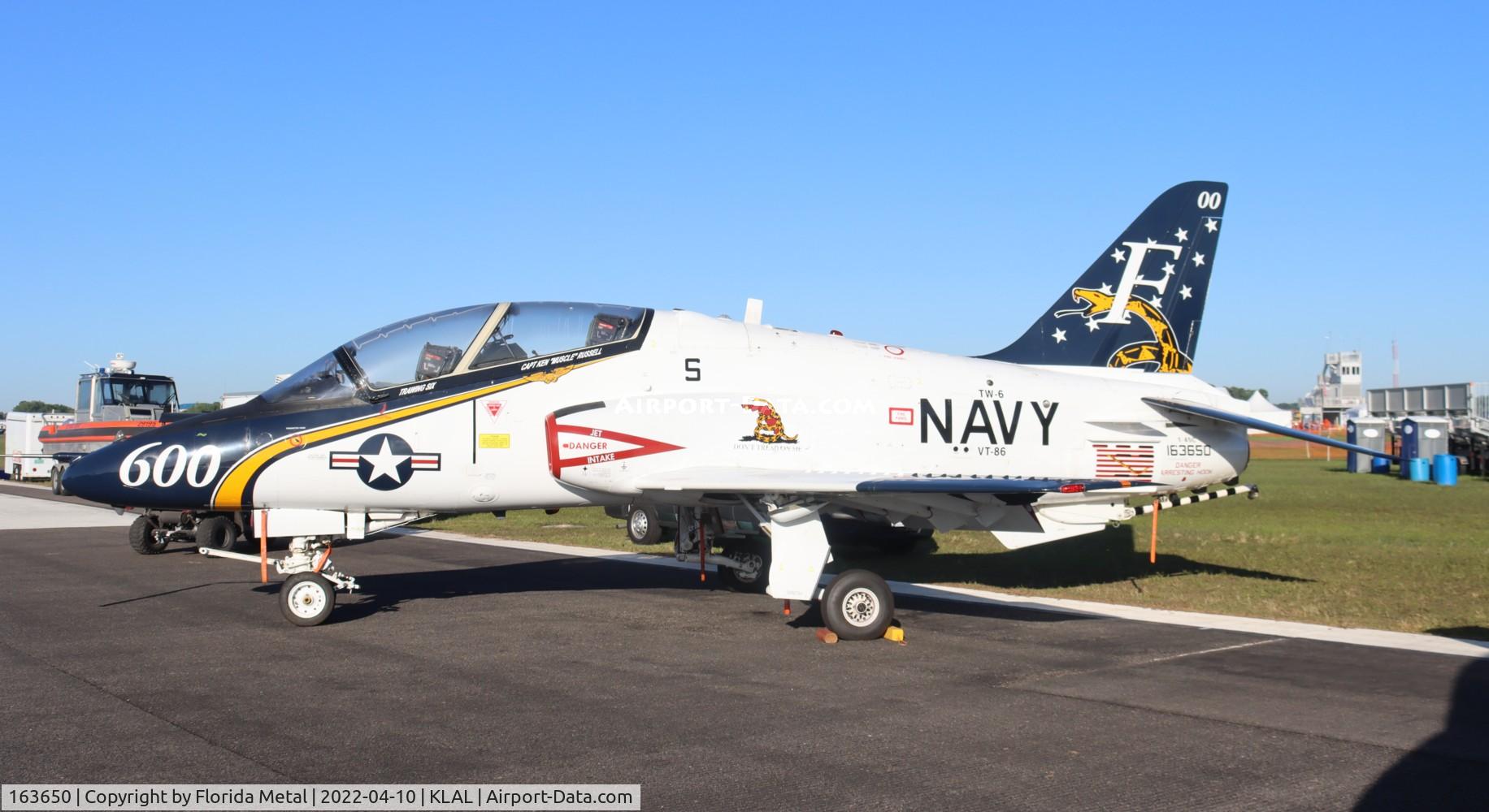 163650, McDonnell Douglas T-45C Goshawk C/N A052, Sun N Fun 2022
