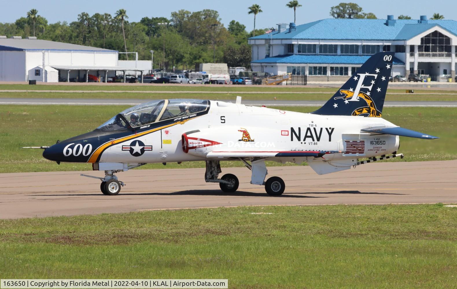 163650, McDonnell Douglas T-45C Goshawk C/N A052, Sun N Fun 2022