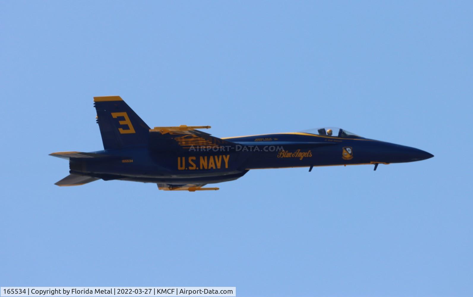 165534, Boeing F/A-18E Super Hornet C/N 1460/E007, Blue Angels