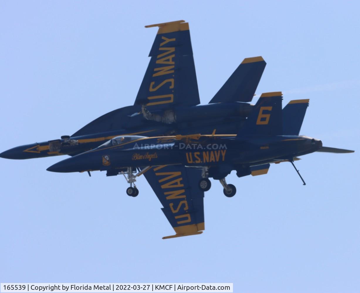 165539, Boeing F/A-18E Super Hornet C/N 1486/E012, Blue Angels