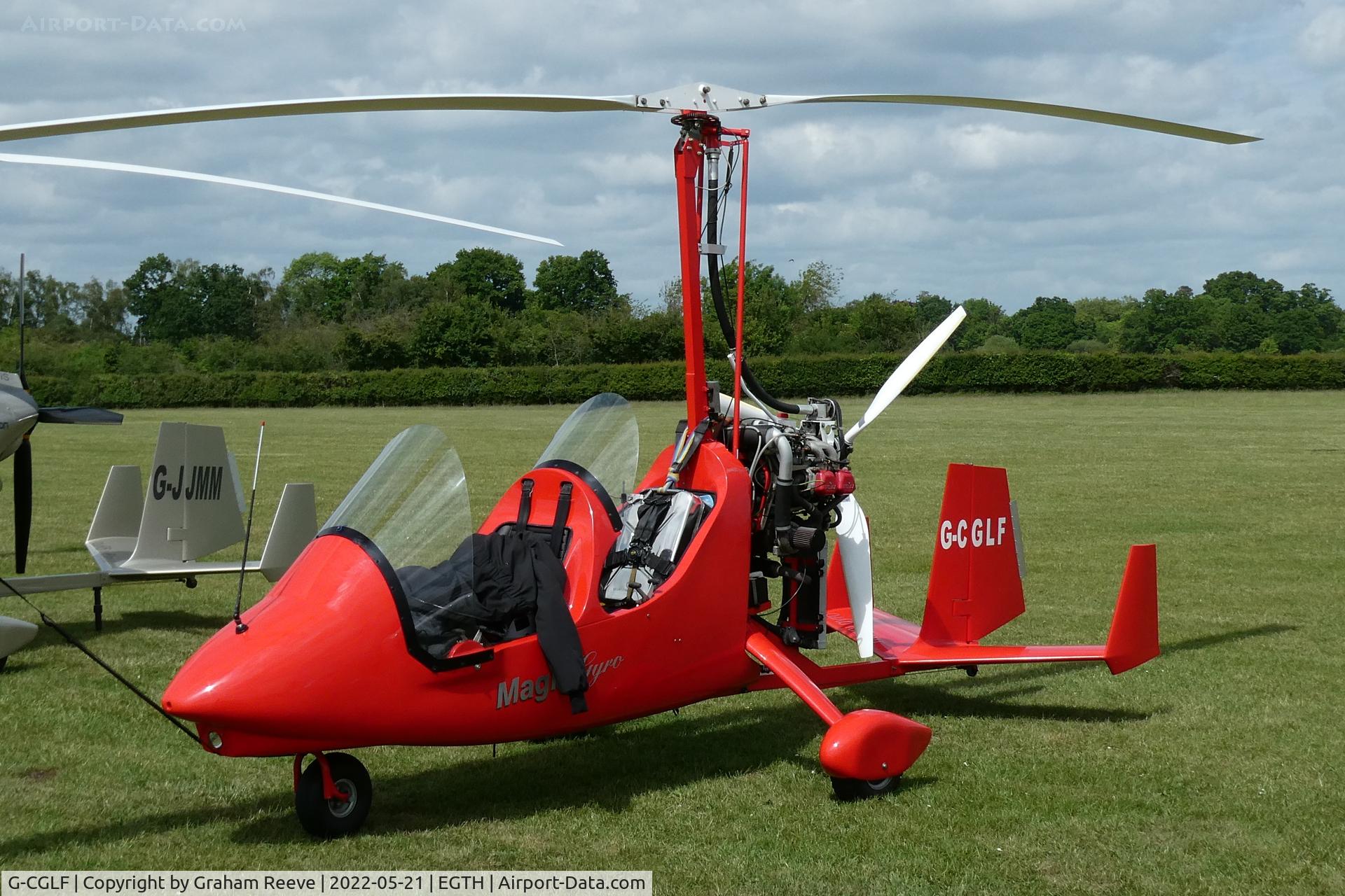 G-CGLF, 2009 Magni Gyro M-16C Tandem Trainer C/N 16-09-5614, Parked at Old Warden.