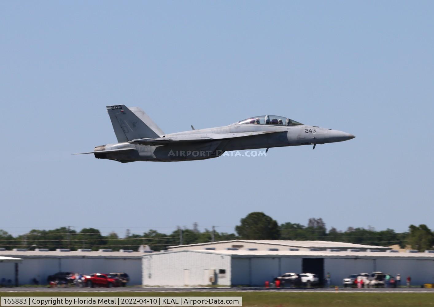 165883, Boeing F/A-18F Super Hornet C/N F043, Sun N Fun 2022