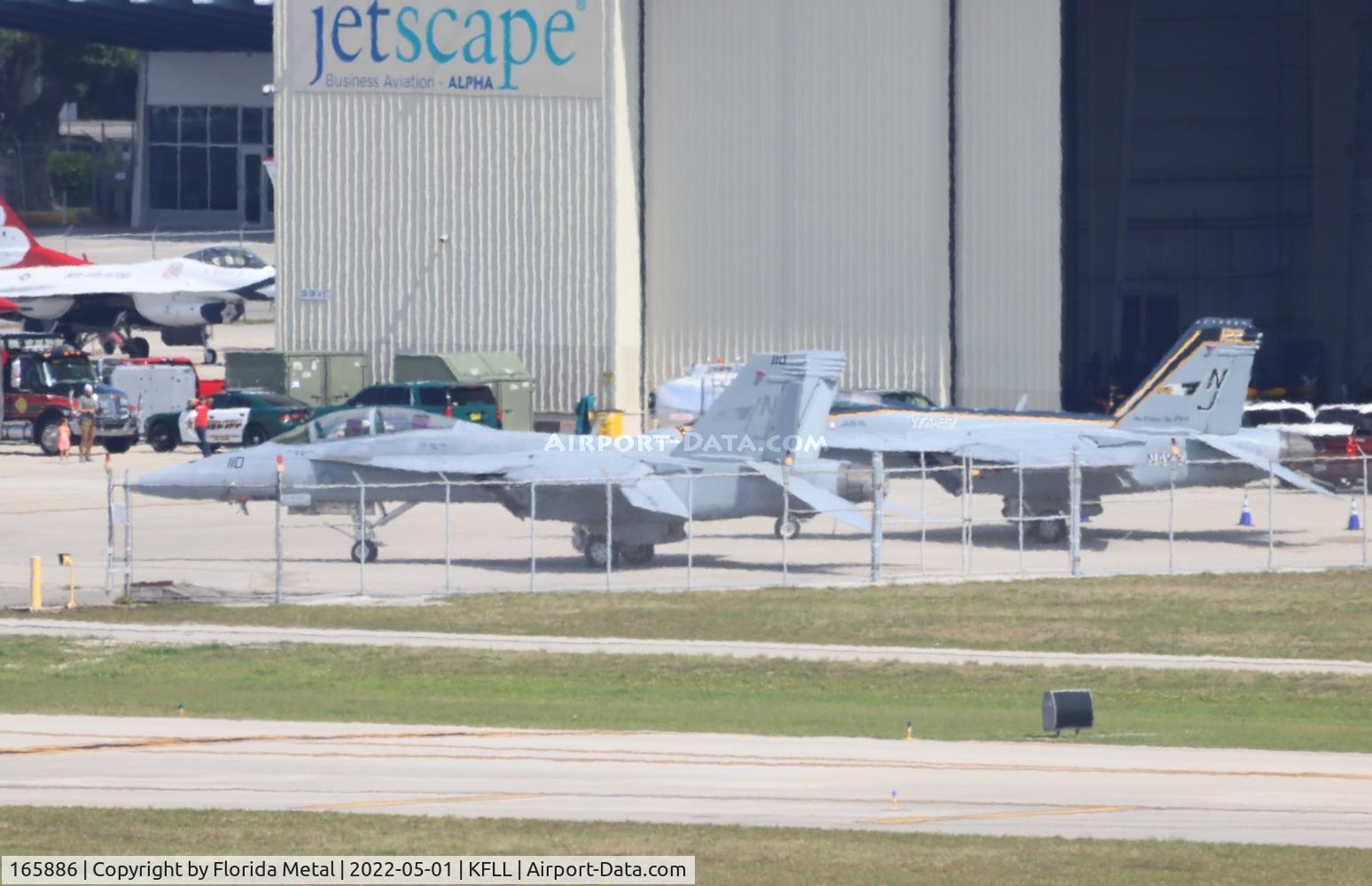 165886, Boeing F/A-18F Super Hornet C/N F046, FLL 2022