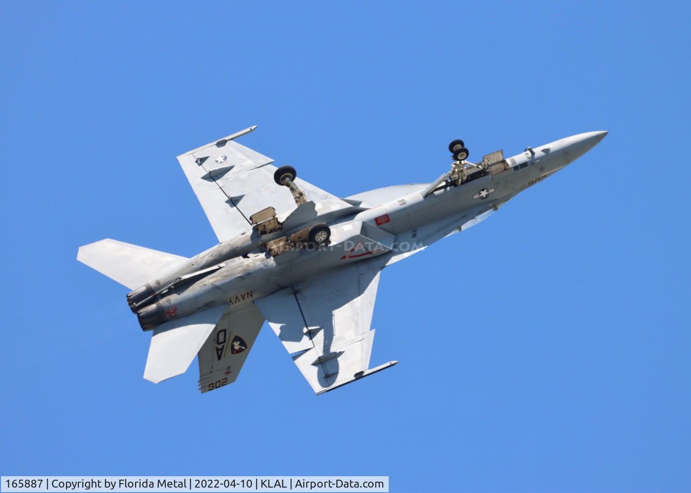 165887, Boeing F/A-18F Super Hornet C/N F047, Sun N Fun 2022