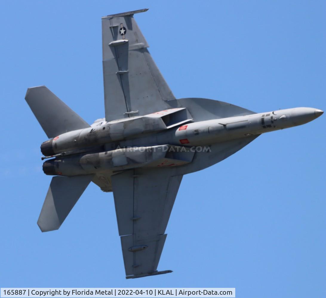 165887, Boeing F/A-18F Super Hornet C/N F047, Sun N Fun 2022