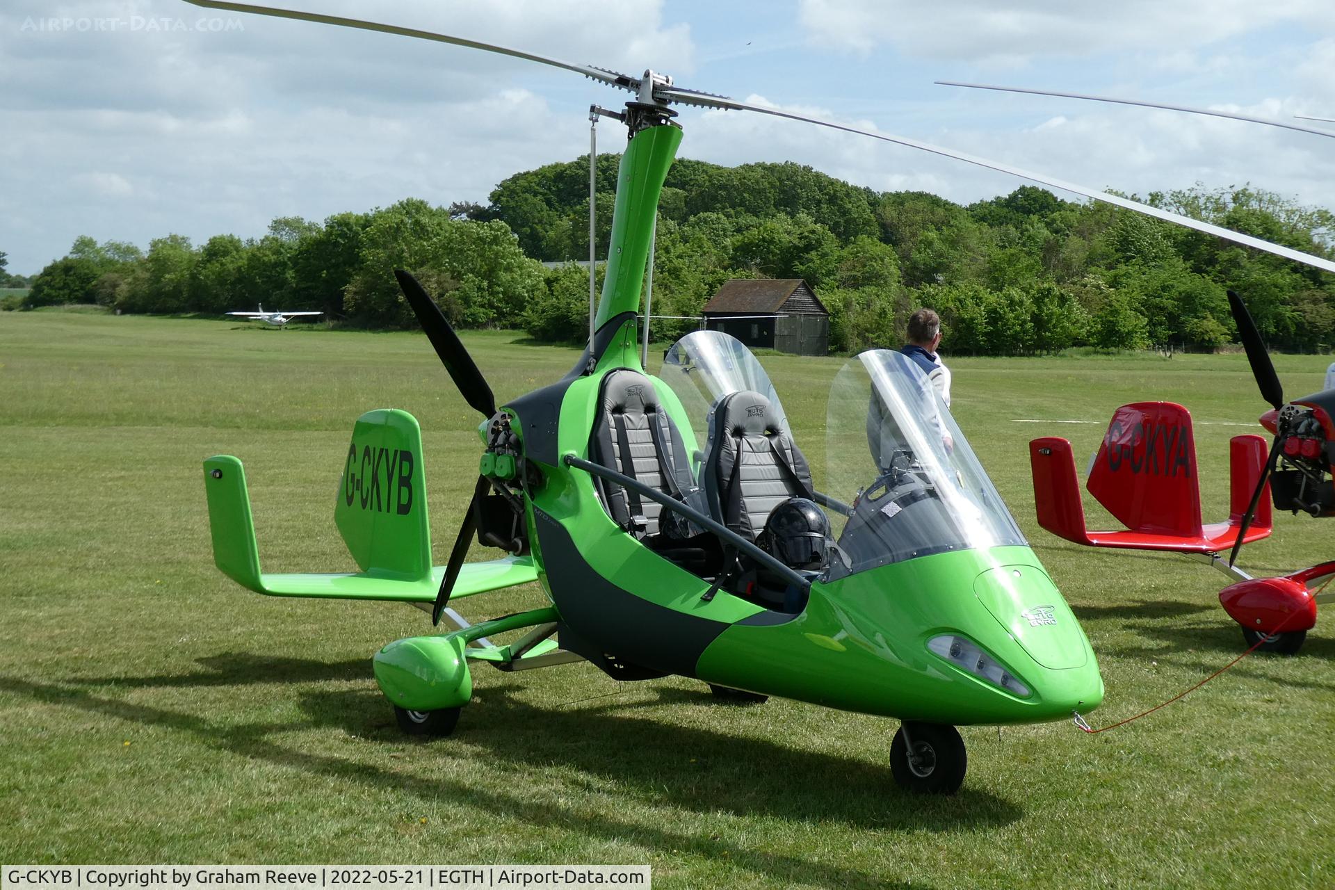 G-CKYB, RotorSport UK MTOSport 2017 C/N RSUK/MTO2/007, Parked at Old Warden.