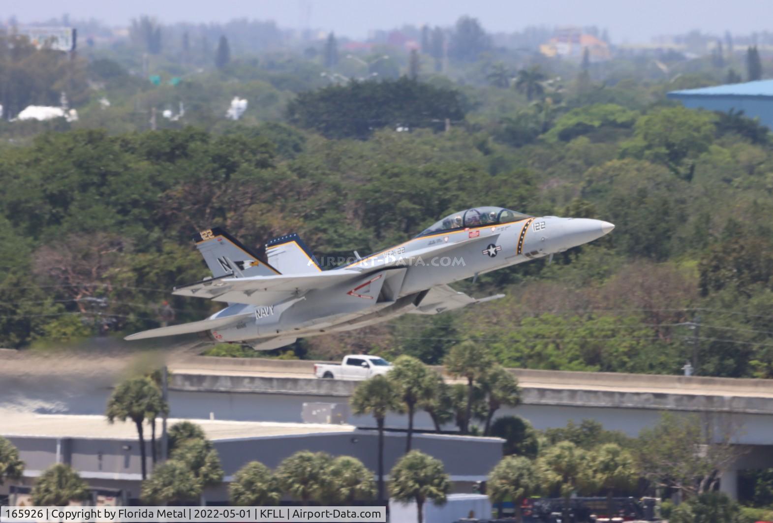 165926, Boeing F/A-18F Super Hornet C/N F072, FLL 2022