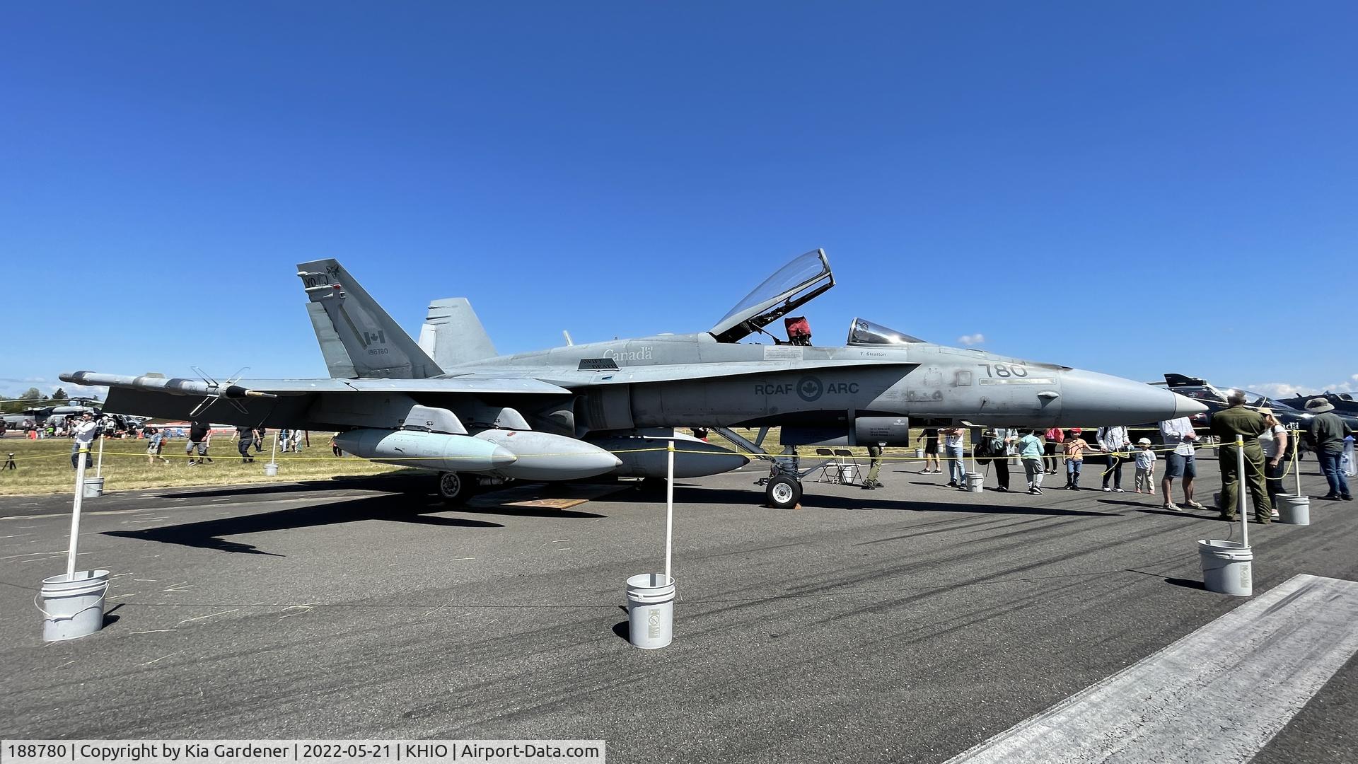 188780, 1987 McDonnell Douglas CF-188A Hornet C/N 0547/A455, RCAF CF-18A Hornet