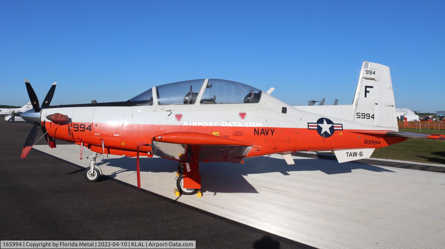 165994, Raytheon T-6A Texan II C/N PT-176, Sun N fun 2022