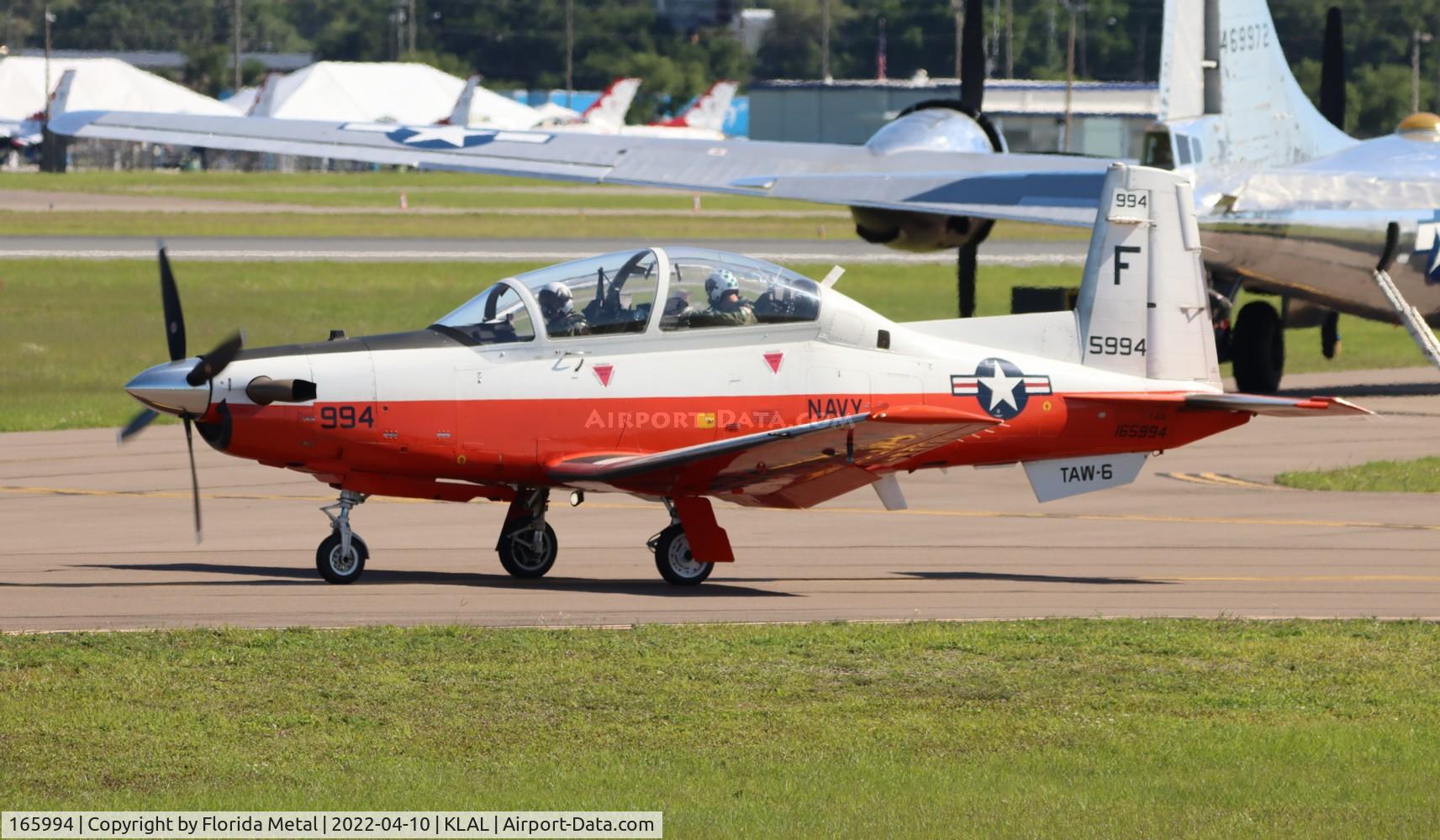 165994, Raytheon T-6A Texan II C/N PT-176, Sun N fun 2022