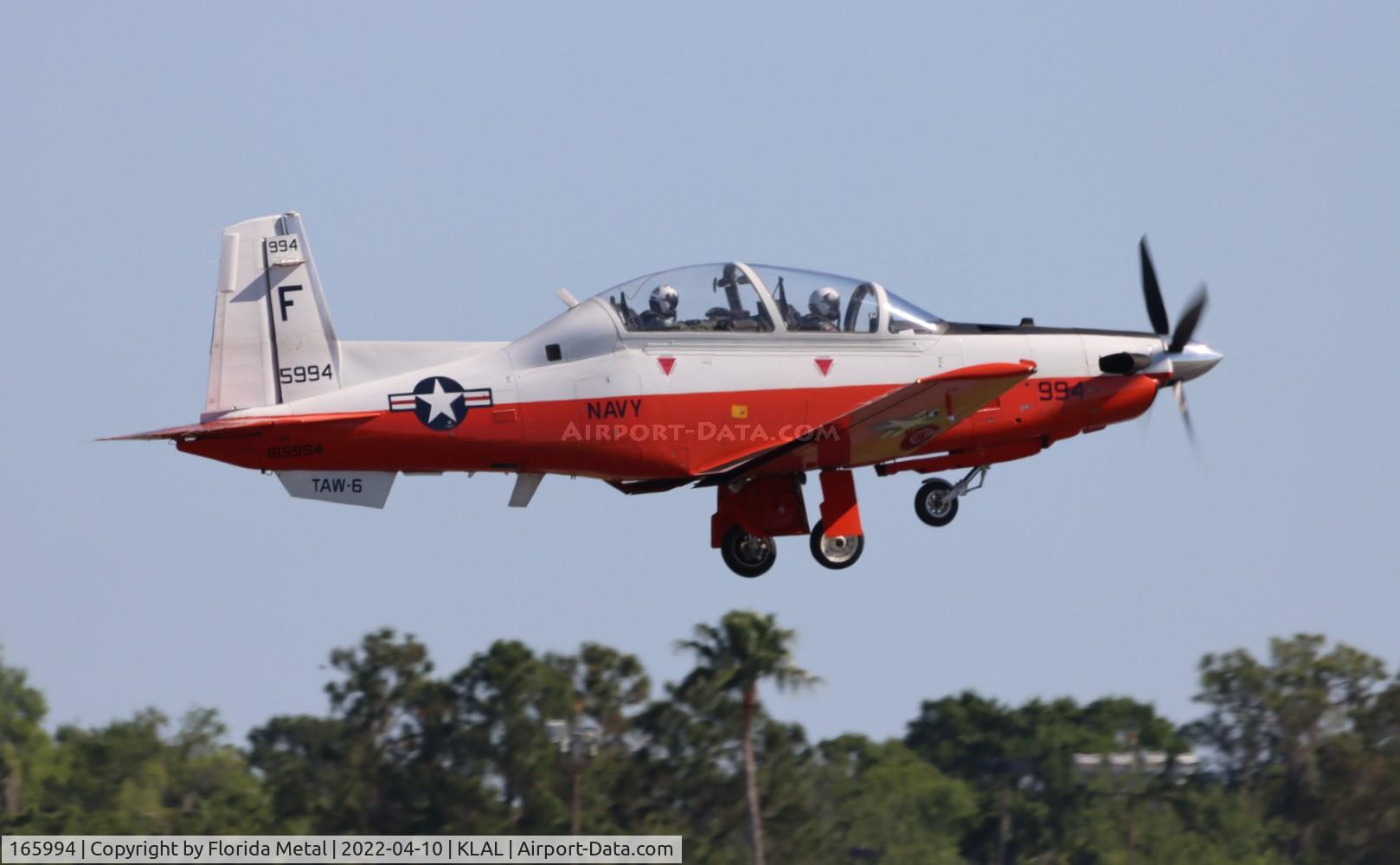 165994, Raytheon T-6A Texan II C/N PT-176, Sun N fun 2022