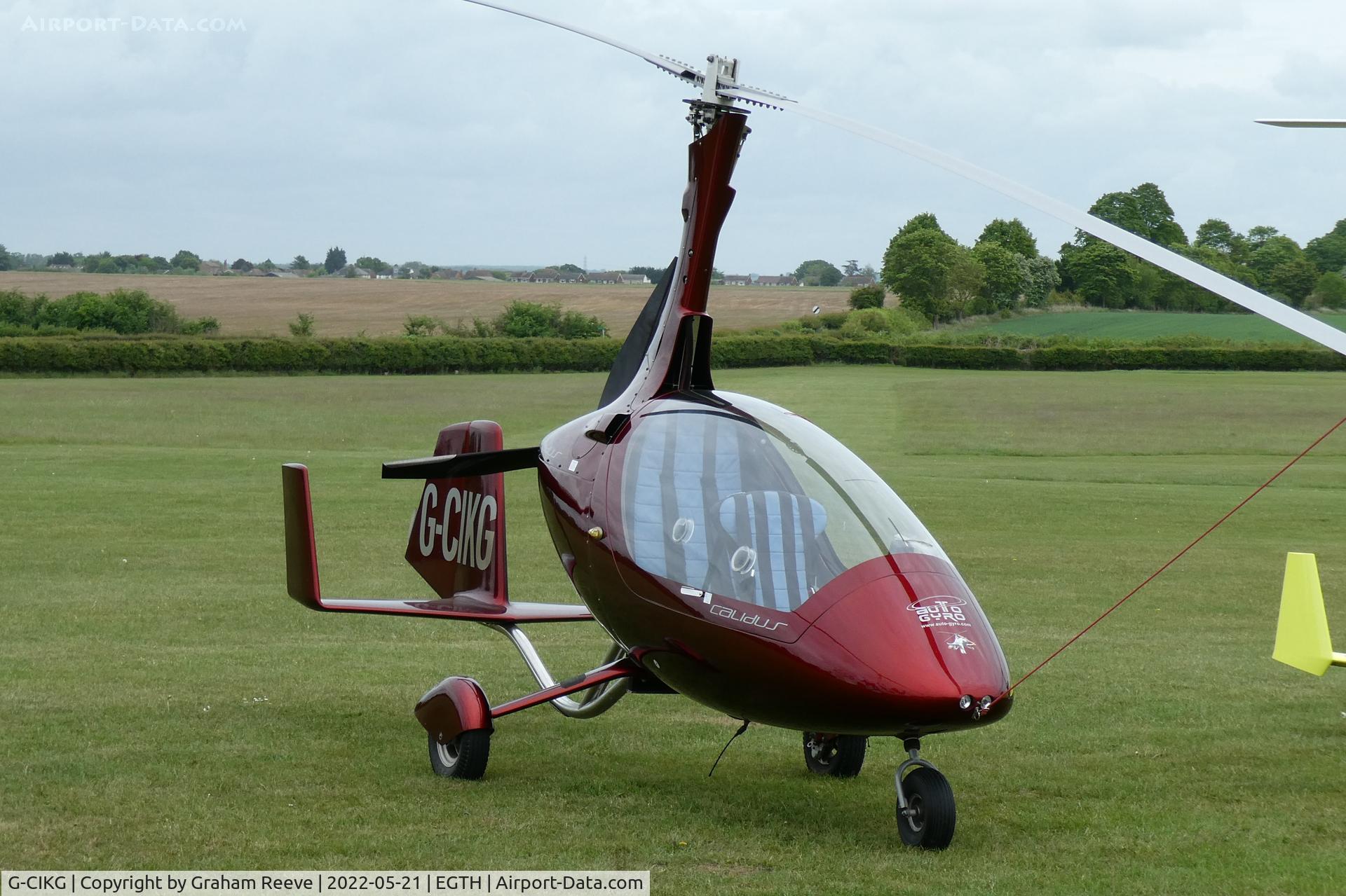 G-CIKG, 2014 RotorSport UK Calidus C/N RSUK/CALS/024, Parked at Old Warden.