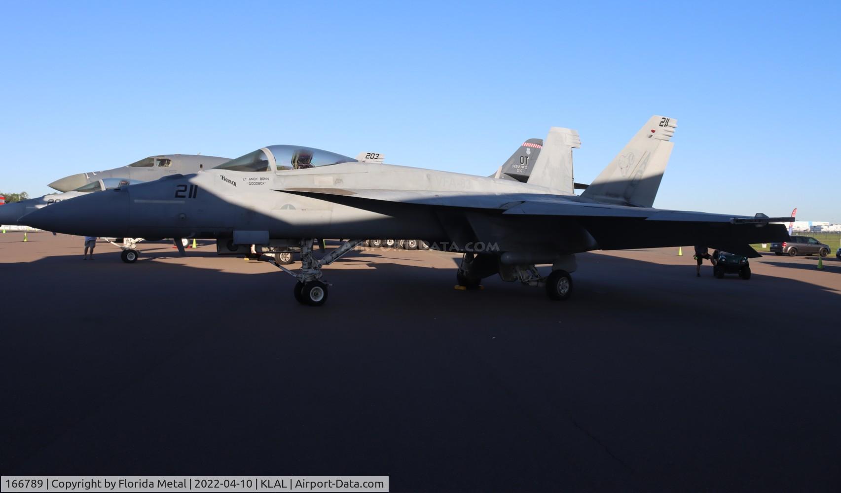 166789, Boeing F/A-18E Super Hornet C/N E135, Sun N fun 2022